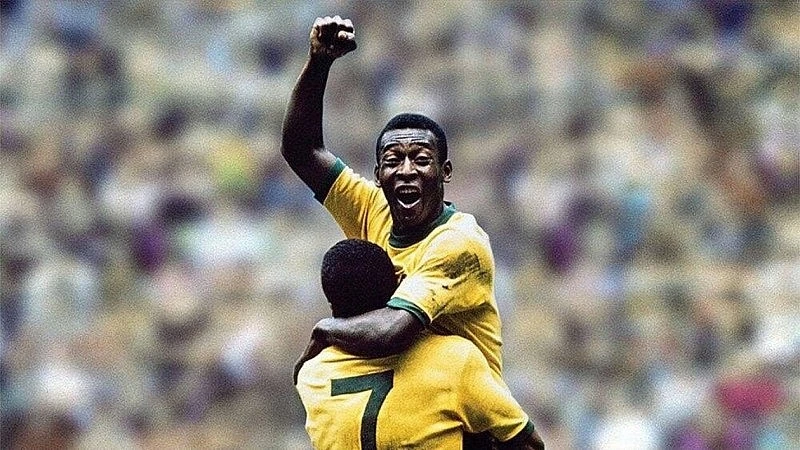 Hình ảnh biểu tượng của Vua bóng đá Pele