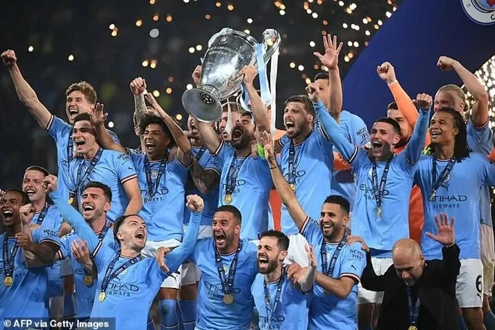 Manchester City đăng quang Champions League