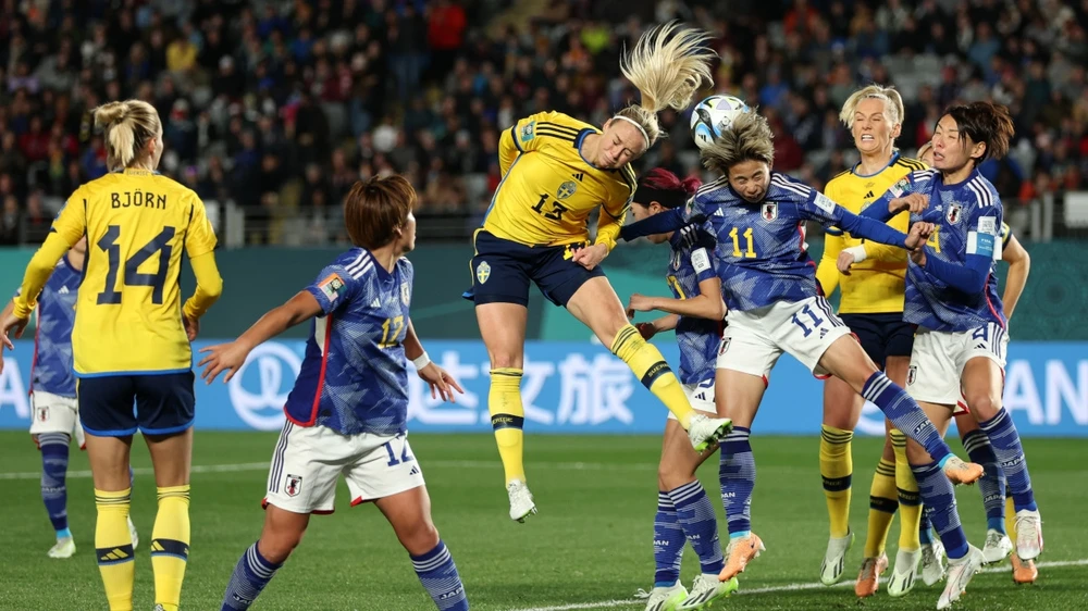 Nhật Bản đã khiến Thụy Điển lao đao trong những phút cuối
