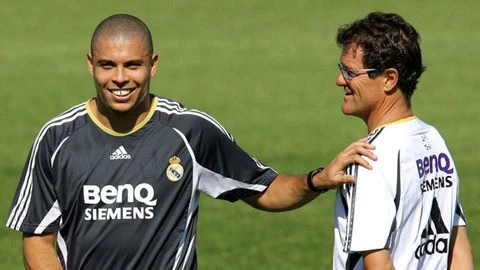 Ronaldo và ông thầy khó tính Fabio Capello
