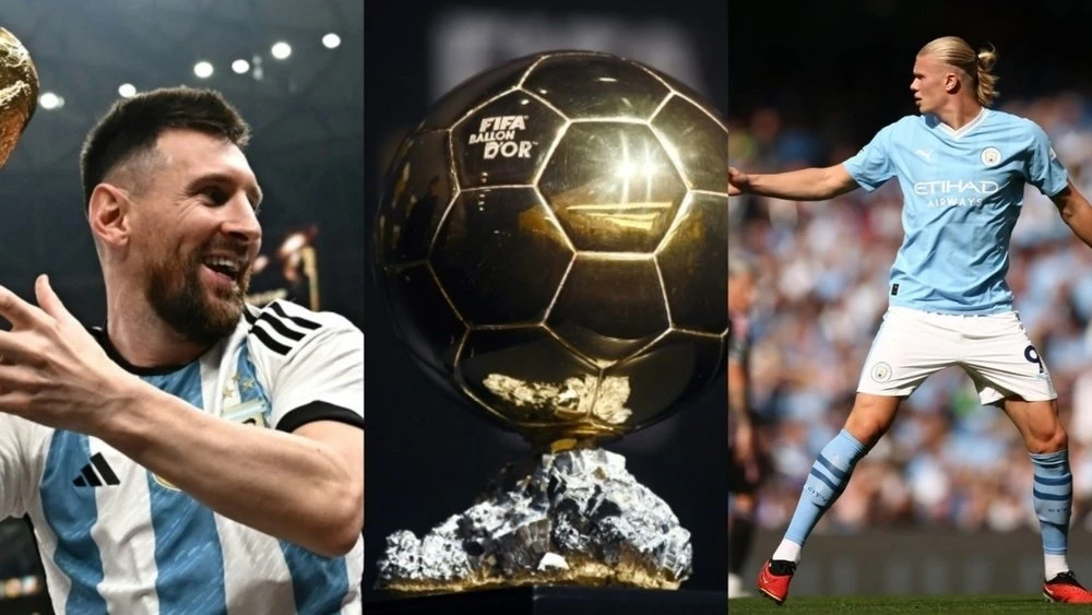 Leo Messi hay Erling Haaland sẽ thắng Quả bóng vàng?