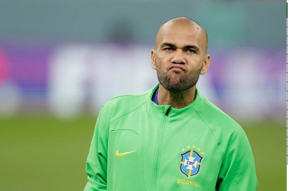 Dani Alves đã bị bắt không lâu sau khi dự World Cup 2022 cùng tuyển Brazil