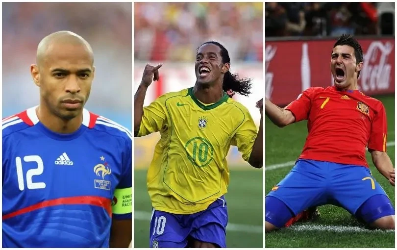 Thierry Henry, Ronaldinho và David Villa đều háo hức dự giải
