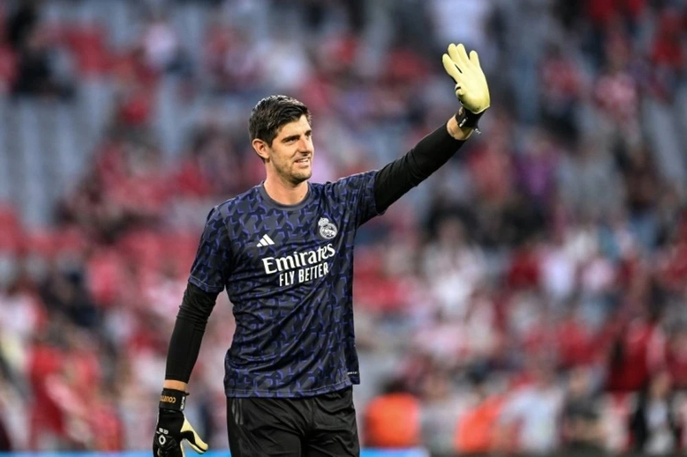 Thủ môn Thibaut Courtois đã trở lại đội hình Madrid