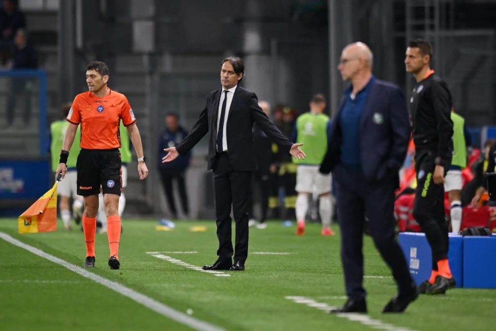 HLV Simone Inzaghi thất vọng vì Inter thua Sassuolo