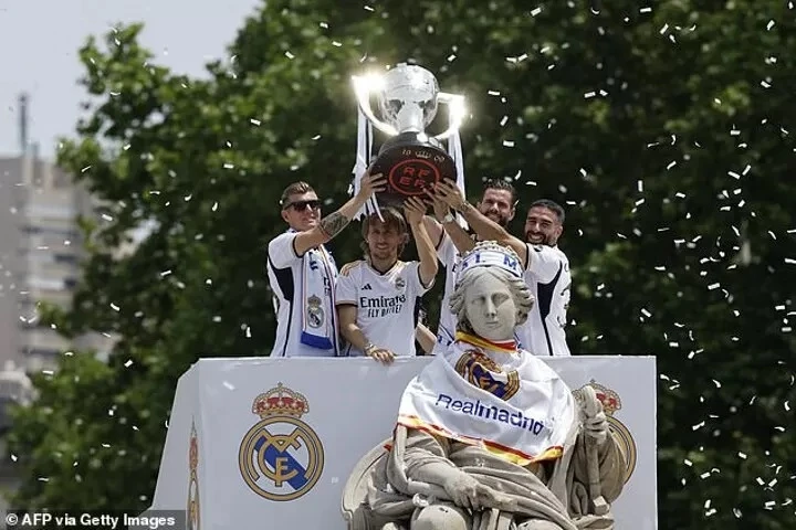 Real Madrid vẫn đang trên đỉnh vinh quang