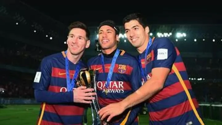 Bộ ba MSN (Lionel Messi, Neymar, Luis Suarez) nổi tiếng ở Barcelona