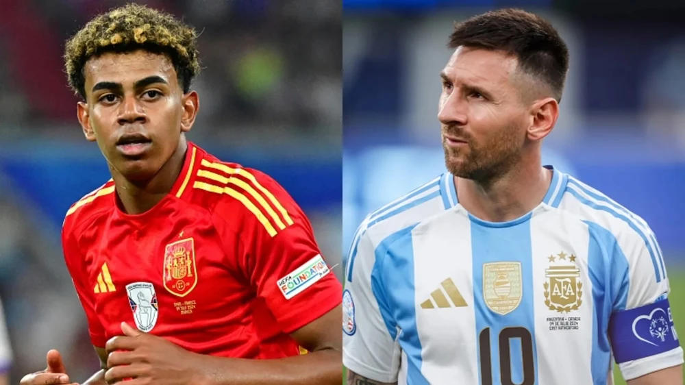 Lamine Yamal bao giờ sẽ đụng độ đàn anh Leo Messi?