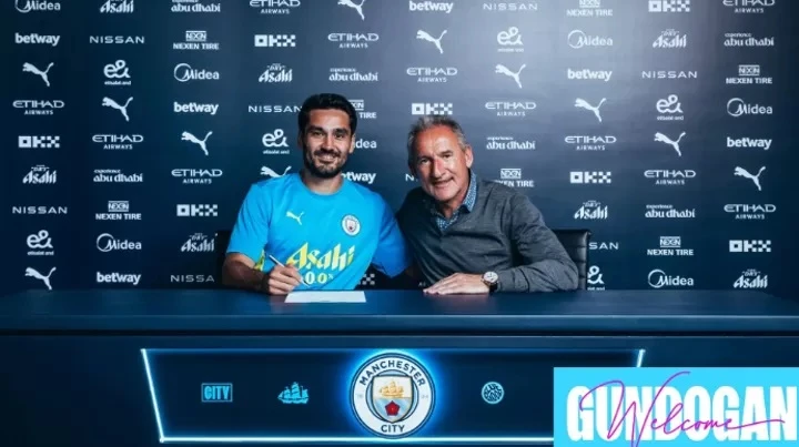 Ilkay Gundogan ký hợp đồng mới với Manchester City