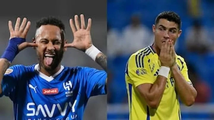 Neymar và Ronaldo nằm trong top 4 lương khủng ờ Saudi