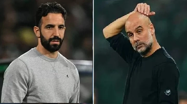 Ruben Amorim và Pep Guardiola