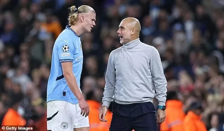 Erling Haaland có thể sẽ không ở lại Man City nếu ông thầy Pep Guardiola rời đi