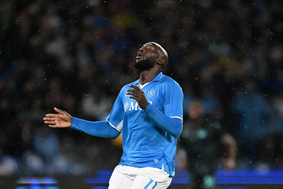 Romelu Lukaku đang gây thất vọng ở Napoli