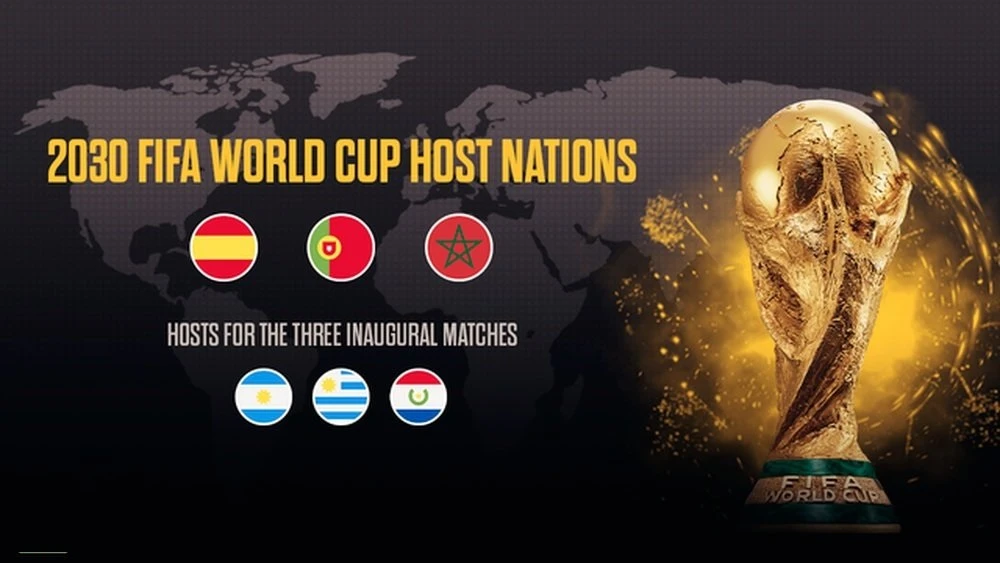 World Cup 2030 sẽ có 3 trận đầu chơi ở Nam Mỹ