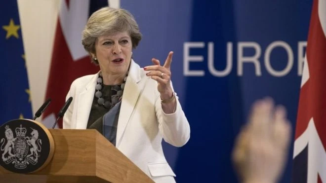 Thủ tướng Anh Theresa May. Ảnh : BBC