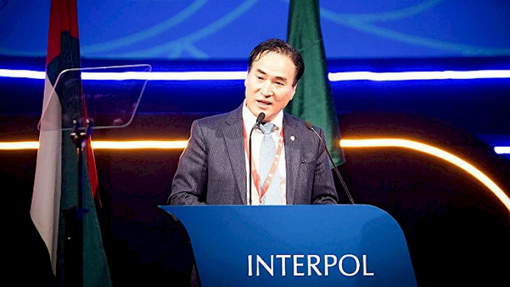 Ứng cử viên người Hàn Quốc Kim Jong Yang. Ảnh: Interpol