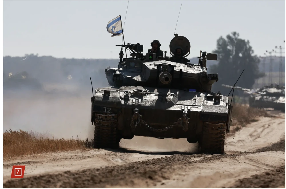 Xe tăng Israel tiến vào thành phố Rafah