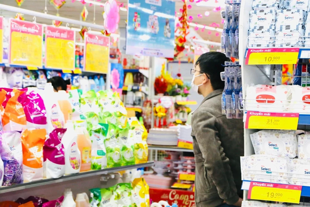 Sản phẩm giặt xả đang được giảm giá mạnh tại hệ thống siêu thị Co.opmart