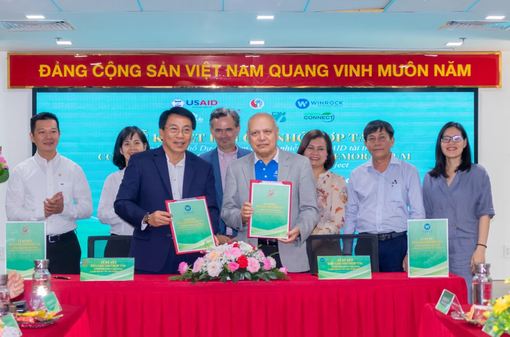 Saigon Co.op ký kết biên bản ghi nhớ hợp tác với Tổ chức Winrock International.
