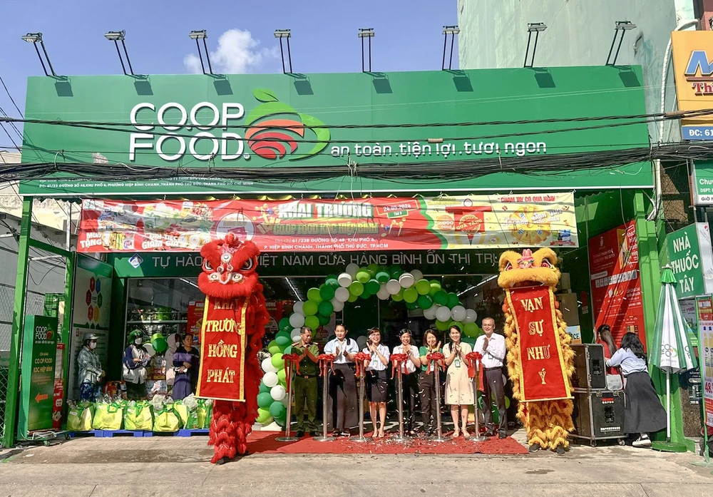 Co.op Food thứ 595 chính thức đưa vào hoạt động tại TP Thủ Đức, TPHCM