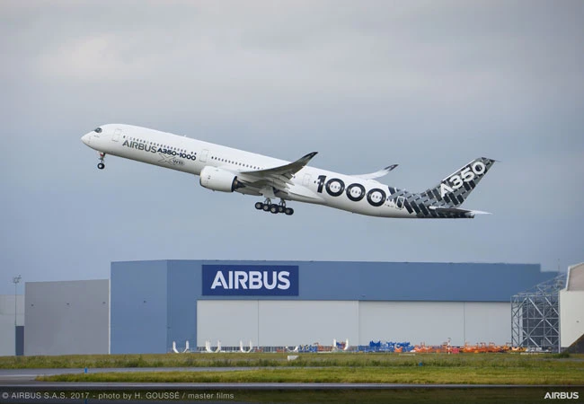 A350-1000 hoàn thành chuyến bay đường dài dầu tiên