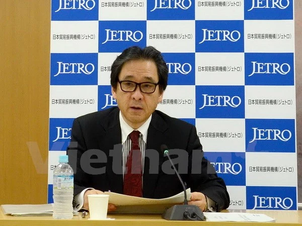 Chủ tịch Tổ chức xúc tiến mậu dịch Nhật Bản (JETRO), ông Hiroyuki Ishige. 