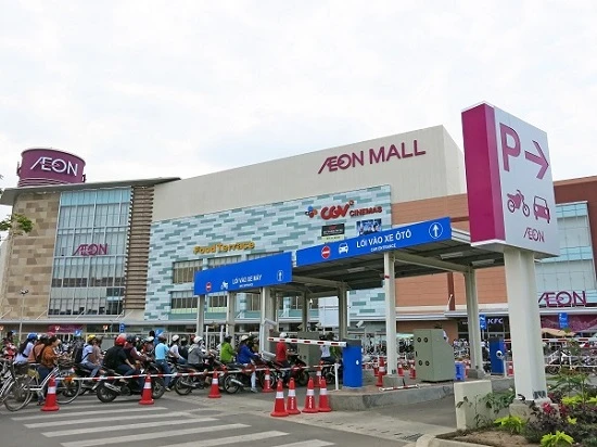 Aeon Mall Long Biên một trong những trung tâm bán lẻ lớn nhất tại Hà Nội