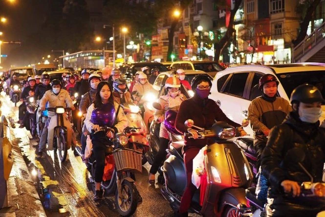 Hà Nội đề xuất cấm xe máy vào nội thành từ 2030