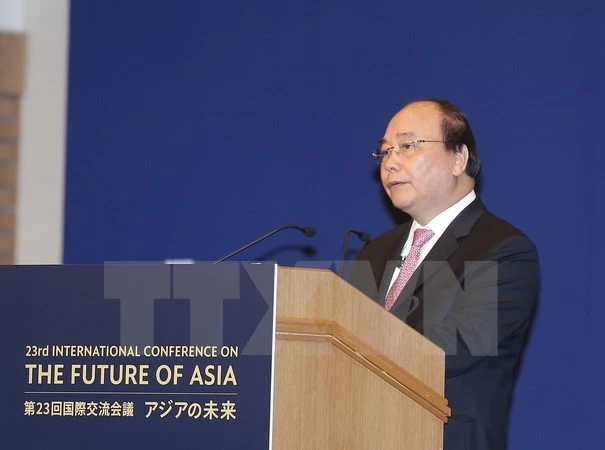 Thủ tướng Nguyễn Xuân Phúc dự và phát biểu tại Lễ khai mạc Hội nghị Tương lai châu Á lần thứ 23.