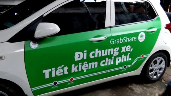 Công ty TNHH Grab Taxi đã triển khai dịch vụ GrabShare