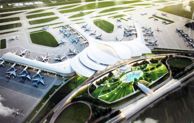 Bộ GTVT chốt thiết kế hoa sen cho sân bay Long Thành