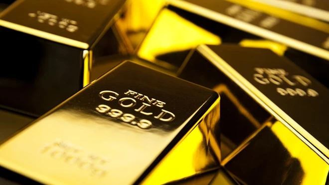 Giá vàng thế giới xuống mức thấp nhất trong 2 tuần