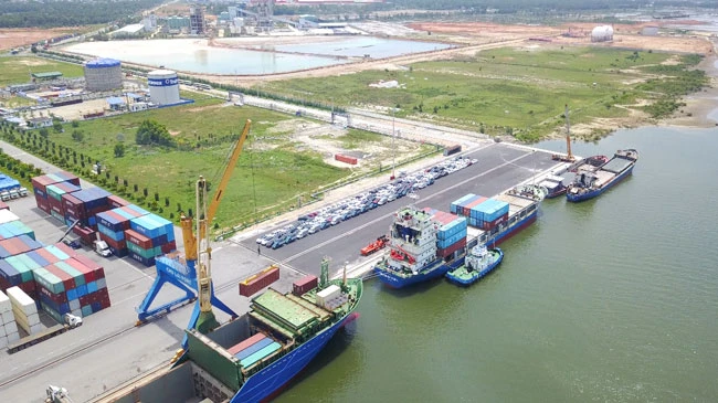 Hoàn thành dự án mở rộng cảng Chu Lai