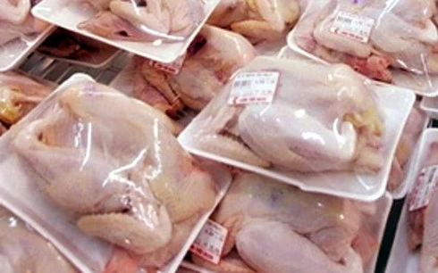 Thịt gà nhập khẩu vào Việt Nam có mức giá thấp thời gian qua có mức giá thấp. 