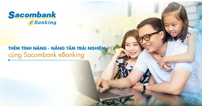 Sacombank eBanking thêm nhiều tính năng mới