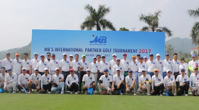 MB tổ chức “MB Golf Tournament 2017” tri ân khách hàng 