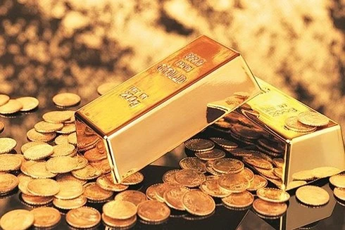 Giá vàng tiếp tục tăng vọt trong khi đồng USD suy yếu