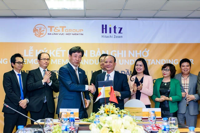 T&T Group và Hitachi Zosen hợp tác đầu tư điện rác tại Hà Nội