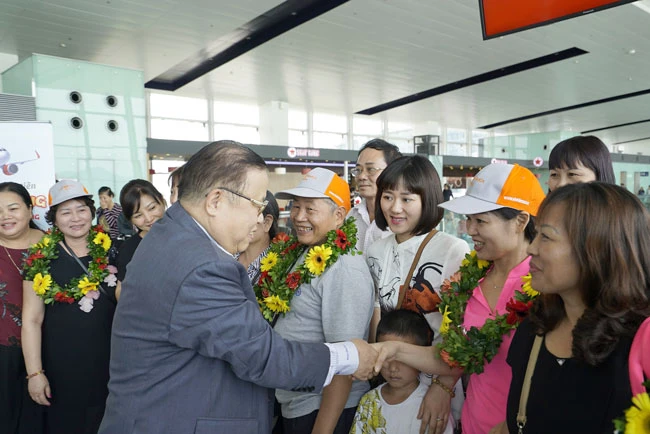 Vietjet chào mừng chuyến bay đầu tiên Hà Nội – Đài Trung (Đài Loan)