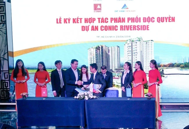 CONIC hợp tác Đất Xanh Miền Nam triển khai dự án Conic Riverside