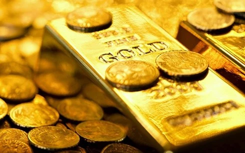 Giá vàng trong nước tăng nhẹ, trong khi giá vàng thế giới vẫn đang duy trì ở mức thấp. (Ảnh minh họa).