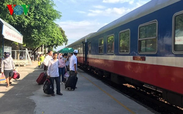 Đường sắt Sài Gòn chạy thêm 30 chuyến tàu đi miền Trung dịp lễ 2-9