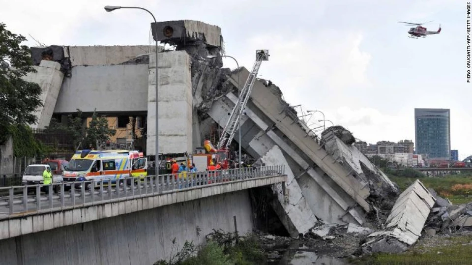 Ý: Cảnh báo thêm 300 cây cầu có thể sập trong tương lai