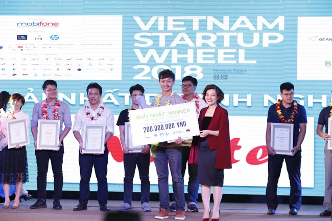 Meete đạt giải nhất cuộc thi Vietnam Starup Wheel 2018