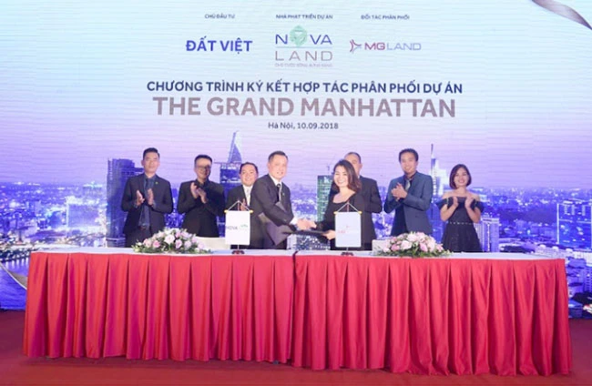 Công ty CP MGLAND Việt Nam (MGLAND) trở thành đối tác phân phối chính thức của dự án tại Miền Bắc.