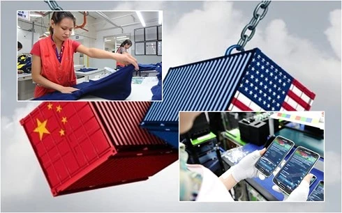 Hàng điện tử và dệt may Việt Nam có thêm cơ hội từ chiến tranh thương mại Mỹ - Trung (Ảnh minh họa)