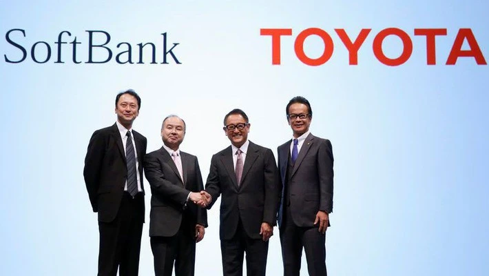Softbank, Toyota hợp tác phát triển xe tự hành