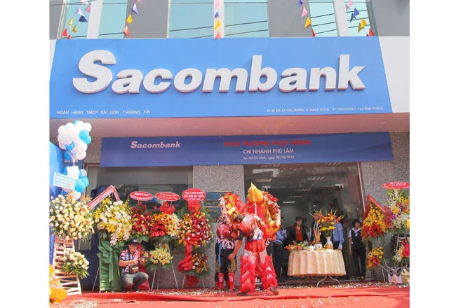 Sacombank khai trương chi nhánh Phú Lâm