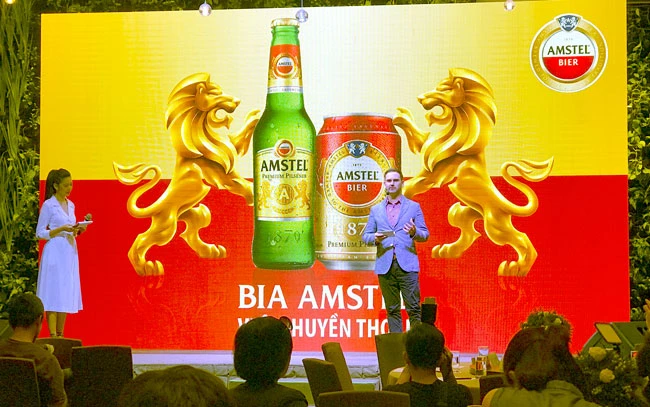 Lãnh đạo Heineken Việt Nam công bố đưa bia Amstel gia nhập thị trường Việt Nam