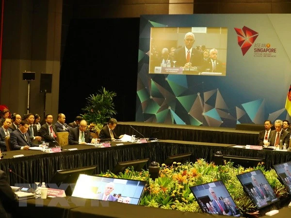 Quang cảnh Hội nghị Cấp cao ASEAN-Hoa Kỳ lần thứ 6. (Ảnh: Thống Nhất/TTXVN)